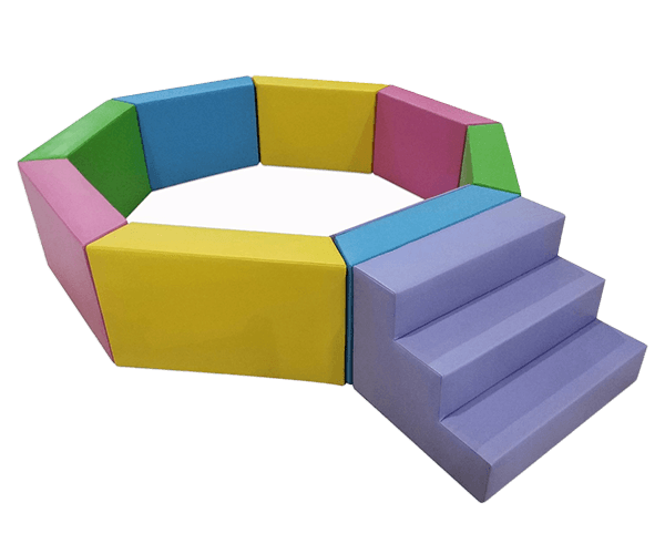 Jumbo Octagon Soft Play Ball Pit Arena (7 ft 10 in × 7 ft 10 in)