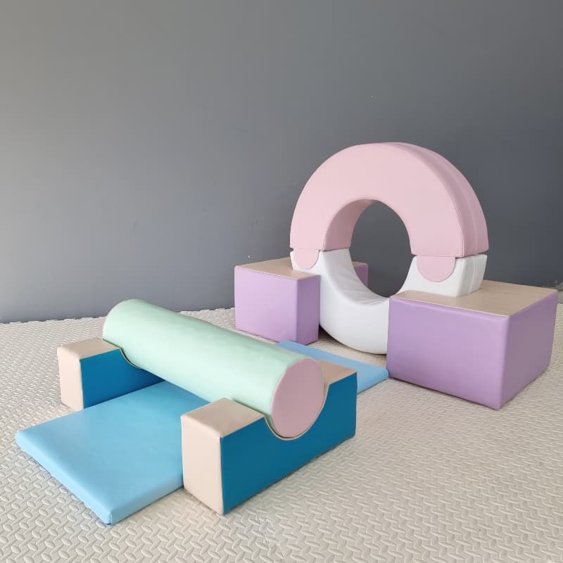 Layloy Modular Soft Play Portal & Roller Climber (8 ft 2 in × 3 ft 11 in)